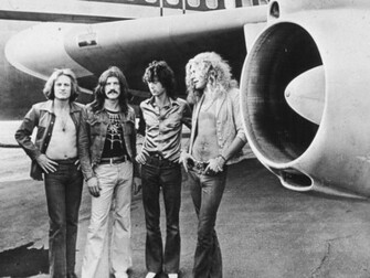 Wallpaper Photo Art Led Zeppelin
