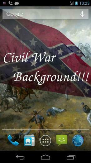 Rebel Flag Live Wallpaper Screenshot