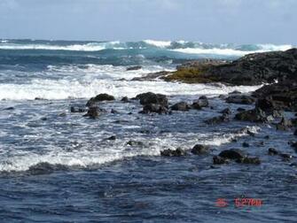 Desktop Wallpaper Hawaii The Big Island Black Sand Beach Uploaded