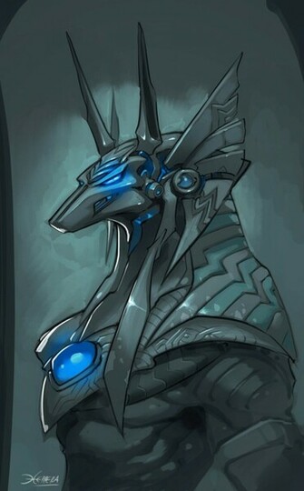 Anubis Sketch By El Grimlock