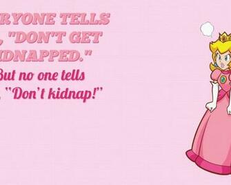 Super Mario Bros Princess Peach Pink Background Wallpaper