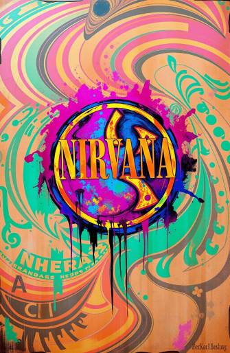 Nirvana Logo Wallpaper