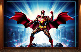 3d Super Heroes Wallpaper