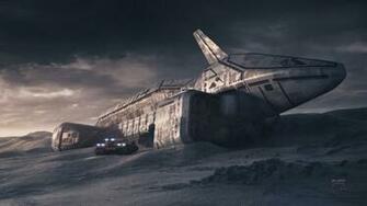 Fantasy Art Digital Science Fiction 3d Scenario Wallpaper