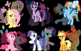 Mane Six Wallpaper By Scoutaloo