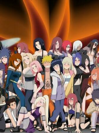 Naruto Harem Computer Wallpaper Desktop Background