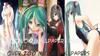 HD Wallpaper Vocaloid Pack Over By Konekoss On