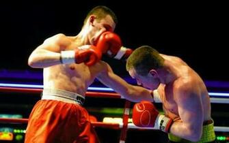 Boxing Action Scene Wallpaper