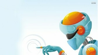 3d Robot Wallpaper Background For