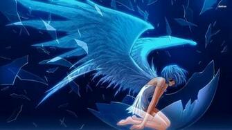 Blue Angel Wallpaper