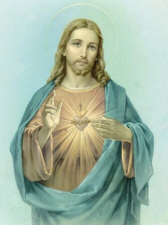 The Sacred Heart Of Jesus By Crispinvcampion