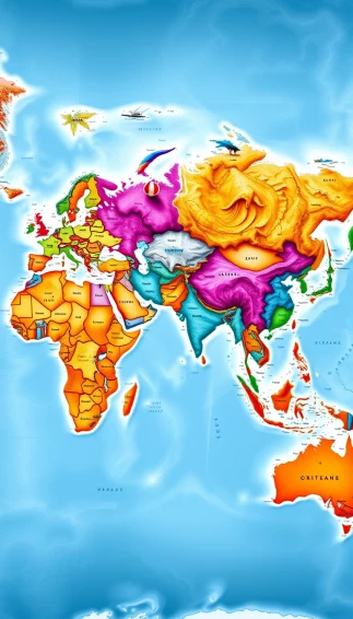 World Map Wallpaper High Resolution