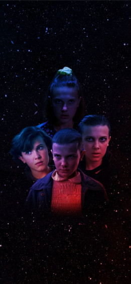 Stranger Things El iPhone Wallpaper
