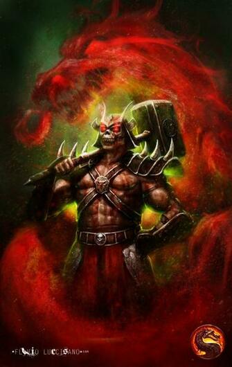 Emperor Shao Kahn By Flavioluccisano
