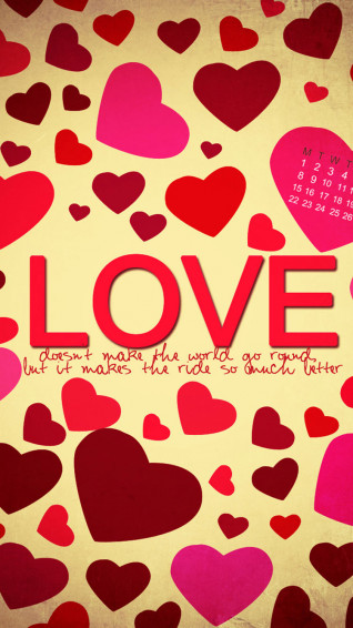 Valentines Day iPhone Wallpaper For
