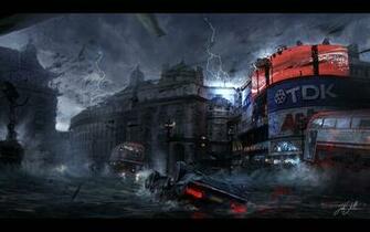 Wallpaper Post Apocalyptic Gothic