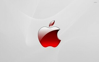 Red Apple Logo Wallpaper Computer