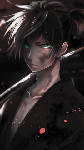 Warrior Yato Noragami Dark Anime Boy Wallpaper