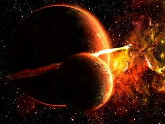 Burning Planet By Oruwu