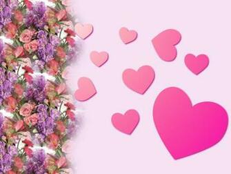 Pink Roses And Hearts Image Amp Pictures Becuo