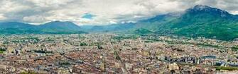 Grenoble Panorama 4k HD Desktop Wallpaper For Ultra Tv
