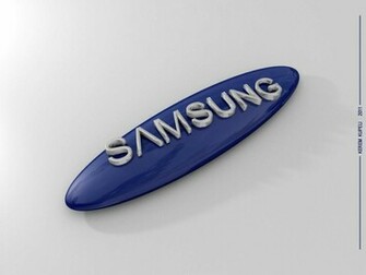Samsung 3d Logo Por Kerem Aren Wallpaper