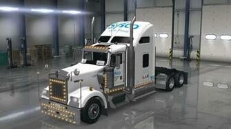 Uncle D Logistics Sysco Food Service Kenworth W900 Skin Mod