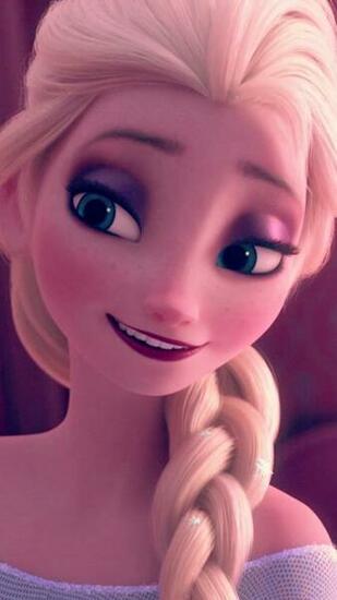 Frozen Fever Elsa Phone Wallpaper Photo