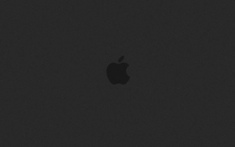 Grey Basic Grainy Apple Wallpaper By Stocker360
