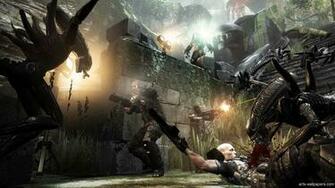 Aliens Vs Predator Wallpaper Avp Game