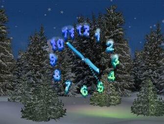 3d Christmas Clock Screensaver Scaricare It Chip Eu