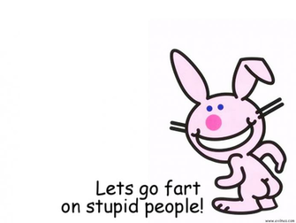 Happy Bunny Wallpaper