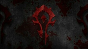 Wow Horde Logo Wallpaper By Gwinnblade
