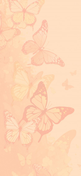 Butterflies Aesthetic Beige Wallpaper