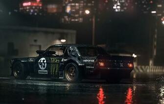 Wallpaper Mustang Ford Dark Rtr Ken Block Gymkhana