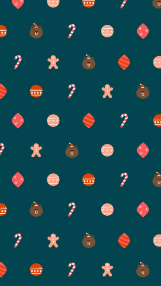 Aesthetic Simple Phone Christmas Wallpaper HD