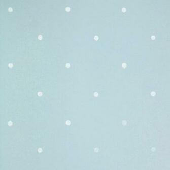 Madison Fabrics Wallpaper Polka Blue Cream