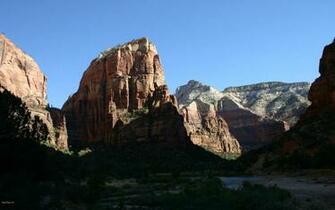 Zion Angels Landing Wallpaper