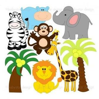 Cartoon Baby Animals Pictures Clip Art