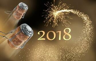 Wallpaper Happy New Year Decoration