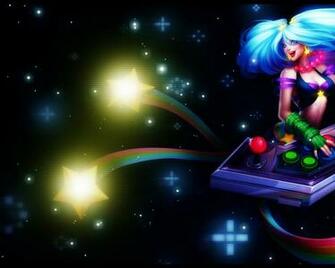 League Of Legends Arcade Sona Riot Games Wallpaper
