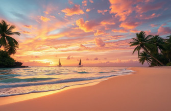Tropical Beach Screensavers And Wallpaper