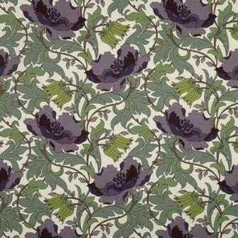 Home Fabrics Iliv Art Deco Berry Wallpaper Fabric