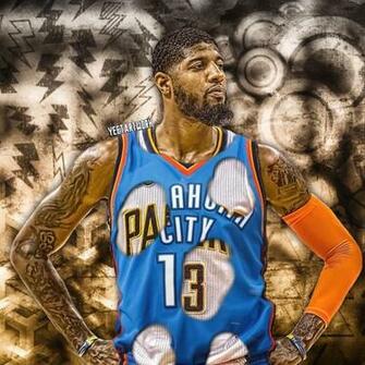 Paul George Okcthunder Thunderup Thunder Up Nba