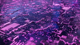 Computer Circuit Digital Art Technology 4k Rare