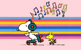 Snoopy Wallpaper In Psd