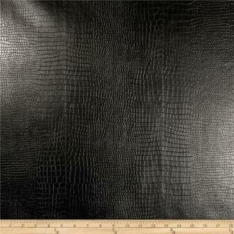S Fabric Buy Richloom Faux Leather Reptile Black