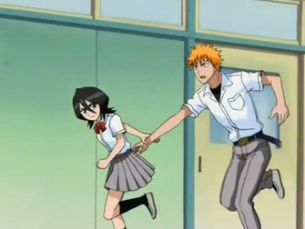 Ichigo Amp Rukia Bleach Anime Wallpaper