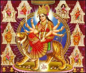HD Durga Maa And Ambe Image High Definition Wallpaper