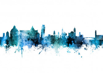 Pisa Italy Skyline Trendy Wall Mural Photowall